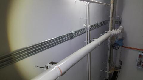 順吉弱電工程有限公司 - 大直英迪格酒店空調監控工程管線施工