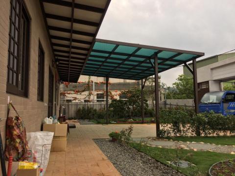 貫捷室內裝修有限公司(營造統包工程、設計裝潢，舊屋翻新) - 採光罩-遮雨棚
