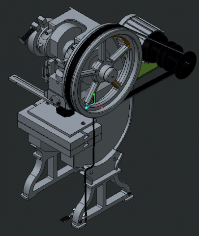黃琪丹 - 沖床機