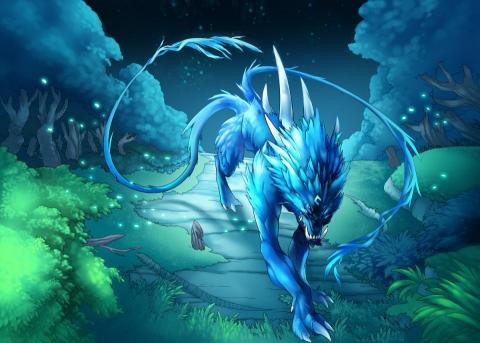 空鳴飛船 - <繪本合作─公華>御我老師合作繪本人物完稿之一(夜爪)