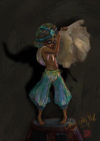 Iris葉 - 小飛象同人插畫