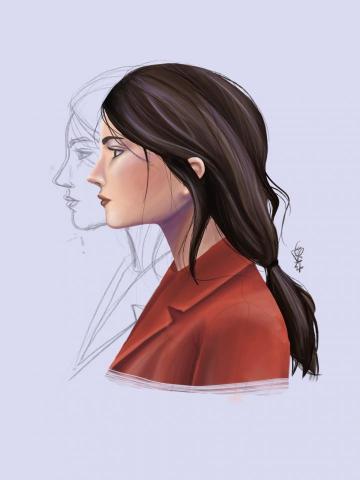 吳若希 - 人像電繪