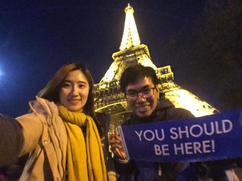 緗＊旅行規劃 網拍代購 活動企劃 影片剪輯 寵物散步 部落格寫作 - 歐洲法國巴黎鐵塔
