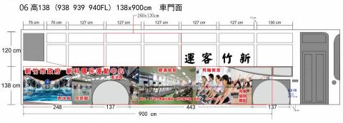 林承祖 - 新竹市新科國民運動中心車體廣告-1