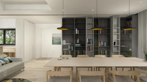 甦甦設計 - 新店黃宅 - 書房