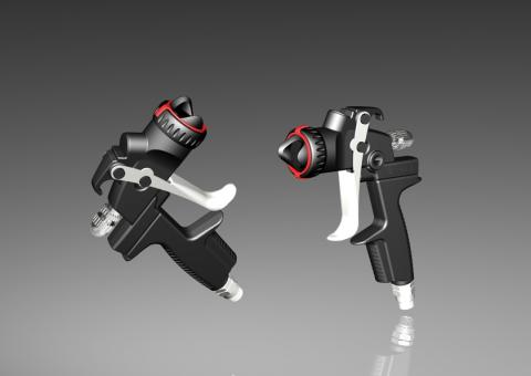 伍賀設計 - 油漆噴槍外觀設計