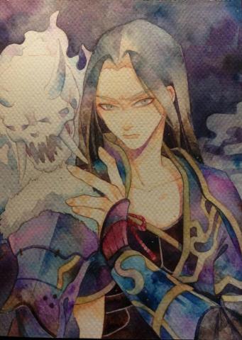 wendy - 水彩動漫人物