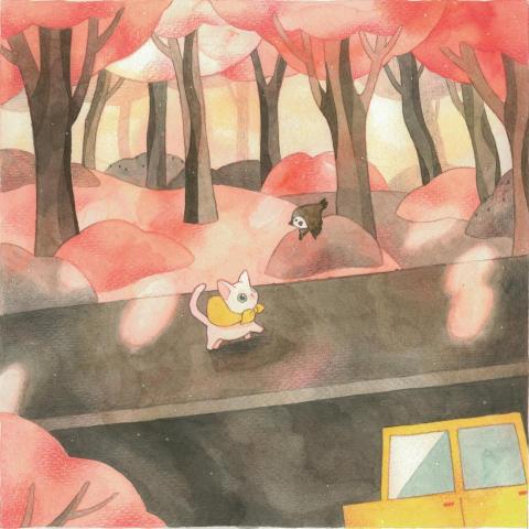 wendy - 水彩插畫