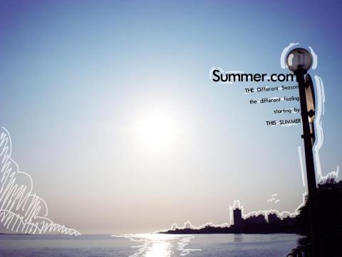 原生設計工作室 - Summer Clock 美圖設計