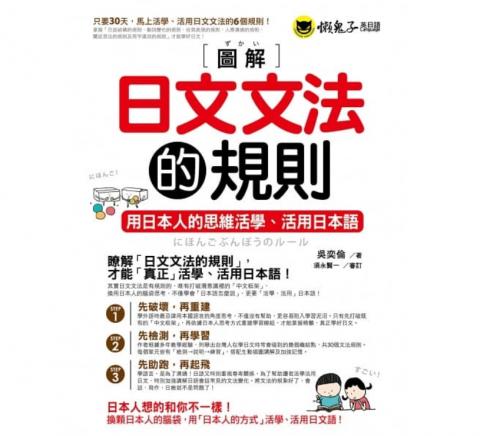 麻花說說 - 《圖解日文文法的規則－用日本人的思維活學、活用日本語》是我針對已經習得各種助詞用法之後，想要徹底掌握各式日文句型變化及使用方法的讀者們，所精心編寫的一本日語學習書，書中集結了我多年日語教學所歸納出的精華。我意識到許多讀者在學習時，尚無法完全用日文模式去思考句子結構，因此本書在各種語法的解析說明上，都儘量與中文語法互相對照比較，讓讀者能透過自身中文母語的概念，去聯想出自己想說的日文詞句。