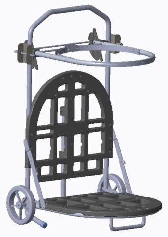 宇畫設計-林建穎 - 圓筒手推車設計