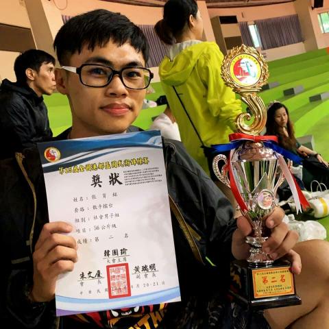 杰森個人工作室 - 2019港都盃 散手擂臺 亞軍