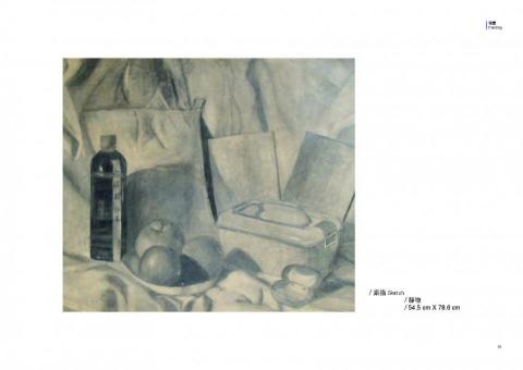 Chia Chen Lin - /素描 Sketch
/ 靜物
/ 54.5 cm X 78.6 cm