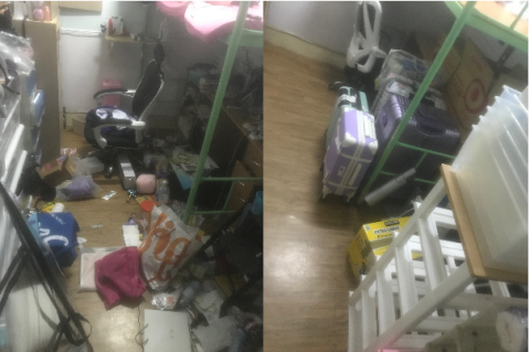 淨業居家清潔 - (房間)清潔前後圖