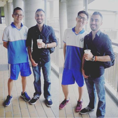 Kevin - 負責接待校內的外師