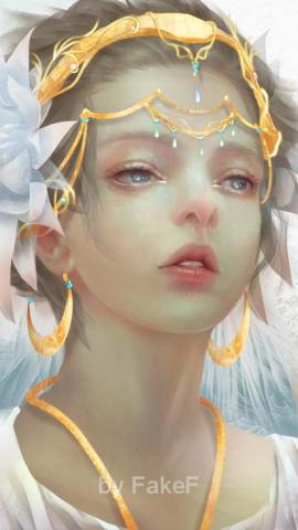 FakeFの繪圖坊 - 寫實風格 - 聖女