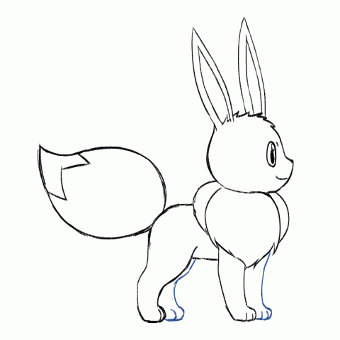 salmon - 伊布走路動畫草稿