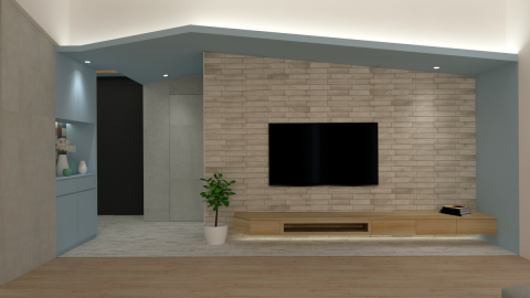 十蒔設計工作室 - 新北L宅預售屋-3D圖 十蒔設計工作室 - 新北L宅預售屋-3D圖