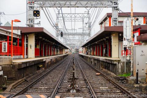 柯先生 - 作品:旅遊風景-京都鐵路