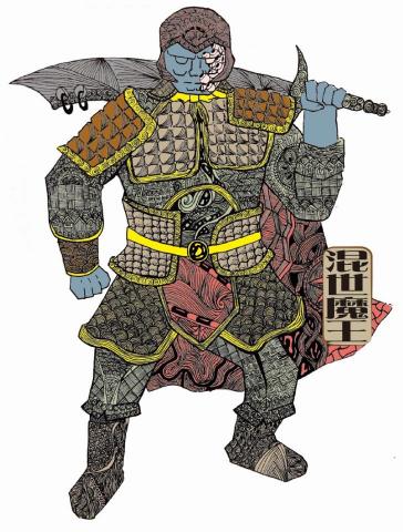 有一隻貓 - 手繪插畫