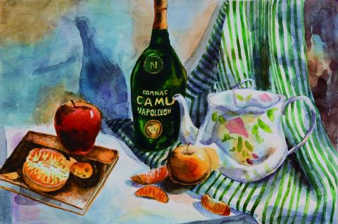 Aftershock Design 餘震 - 水彩作品－靜物