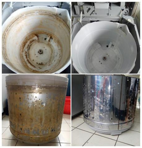 好爸爸居家清潔 - 桃園市中壢區陳小姐家
直立式洗衣機清洗前後