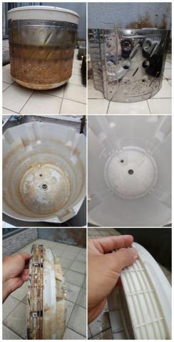 好爸爸居家清潔 - 桃園觀音區劉媽媽家
直立式洗衣機清洗前後