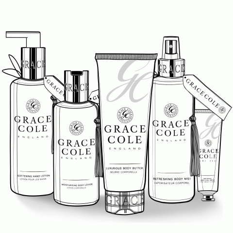 蕭羽芹 - Gracecole香水平面設計