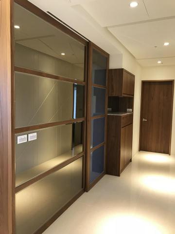 椰子室內設計裝修 - 新成屋鏡面過道與玻璃拉門!