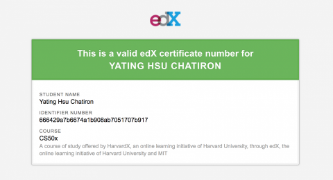 vacha法國工程師團隊 - 哈佛CS50電腦工程證照