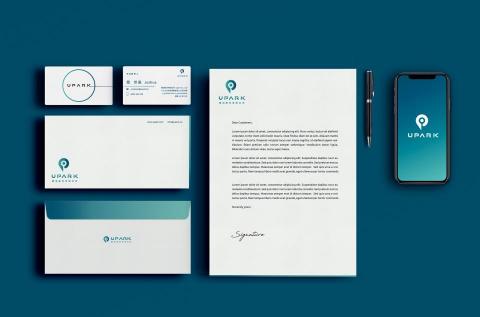 Ellen Feng - 品牌設計 -Logo / 企業識別
Upark 優泊股份有限公司