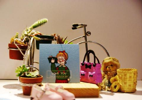 Yawai 個人工作室 - 插圖小卡片設計