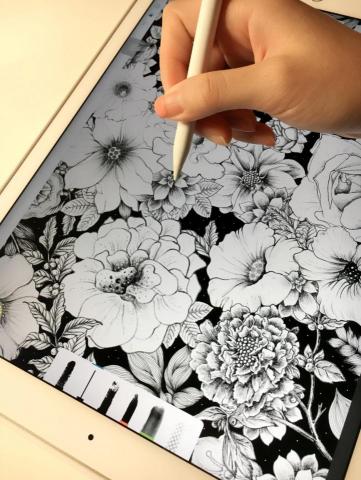 林玥彤 - 手繪-植物花卉