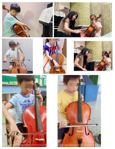 葉昱伶 大提琴老師 - 上課紀錄。上課除了幫每位學生做筆記以外，偶爾也會將上課重點部分錄影給學生或家長讓學生回家複習參考。