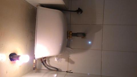 創作工程 - 蹲便高水箱