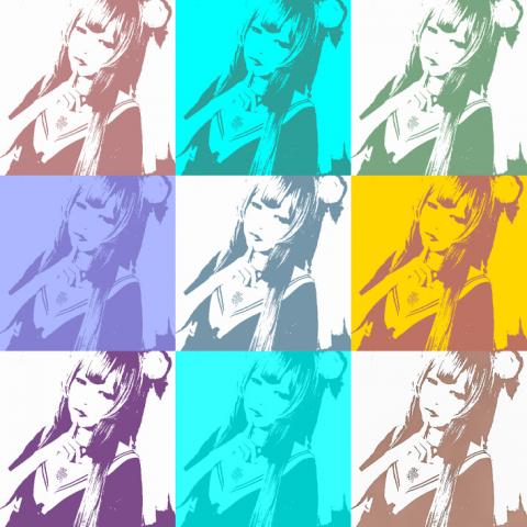 Leaf - Cosplay，特殊風格照片。