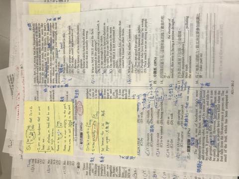 Sam - 有好好抄寫跟學習很棒唷