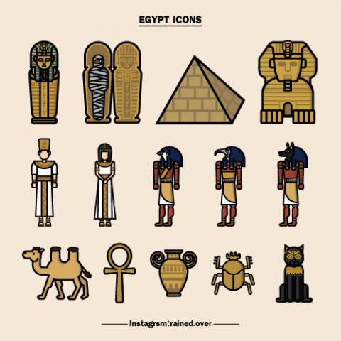 江太陽 - 埃及I CON
