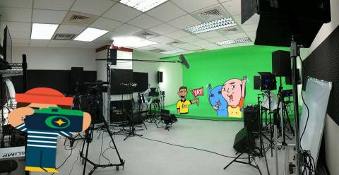 采邑動態影像工作室 - 我公司影棚事前的準備,拍攝短劇,以人物劇情為內容。 采邑動態影像工作室 - 我公司影棚事前的準備,拍攝短劇,以人物劇情為內容。