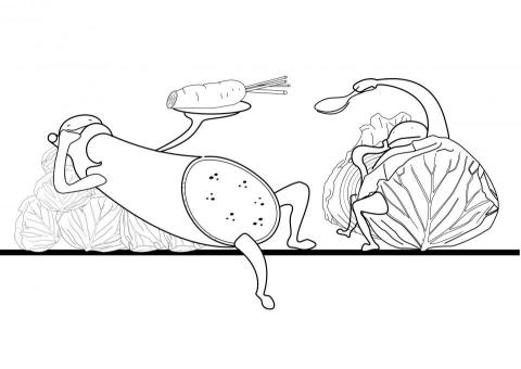 郭羿伶  l  Yi Ling Guo - 線性插畫