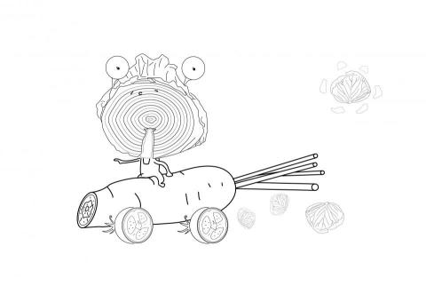 郭羿伶  l  Yi Ling Guo - 線性插畫