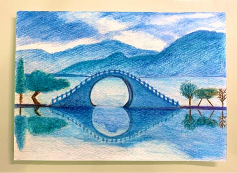 田米娜畫室 - 學生作品-色鉛筆