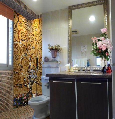 亦樺室內裝修設計工作室.京美興業有限公司 - 簡約輕奢華風-賴公館~客用浴室