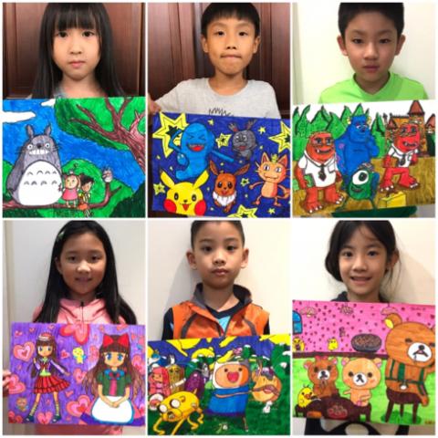 68藝術工作室 -  兒童青少年漫畫班