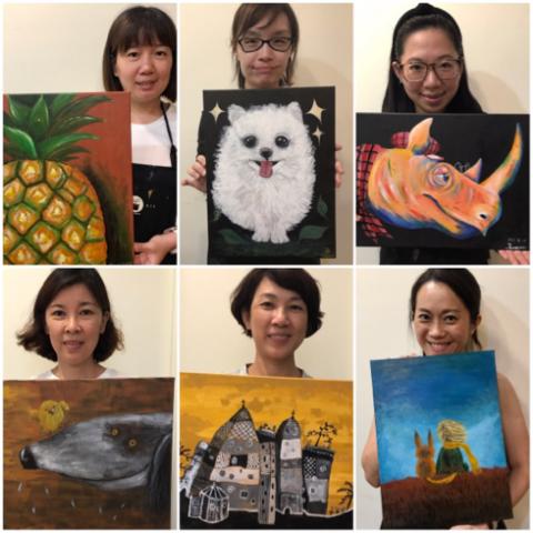 68藝術工作室 - 成人繪畫家教班