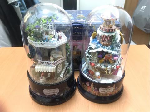 越彩珠寶、模型工作室 - 模型代工:星夢奇緣 旋轉音樂盒。完成圖 越彩珠寶、模型工作室 - 模型代工:星夢奇緣 旋轉音樂盒。完成圖