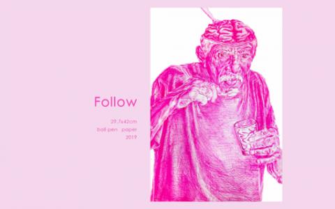 Helen Lu - 原子筆作品