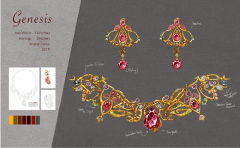 Helen Lu - 珠寶設計科系 作品集