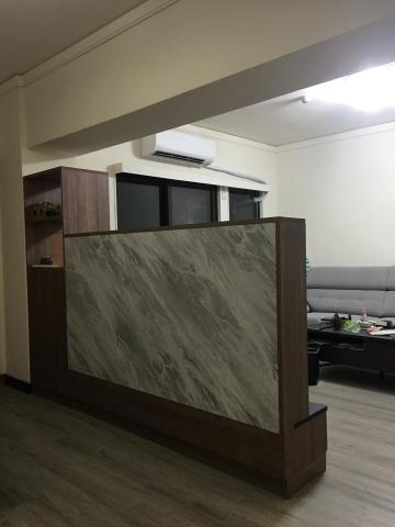 洋葱 - 現代風電視櫃組背面