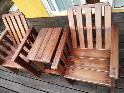 承泰室內裝修工程行 - 福容大飯店villa客房室外桌椅工程